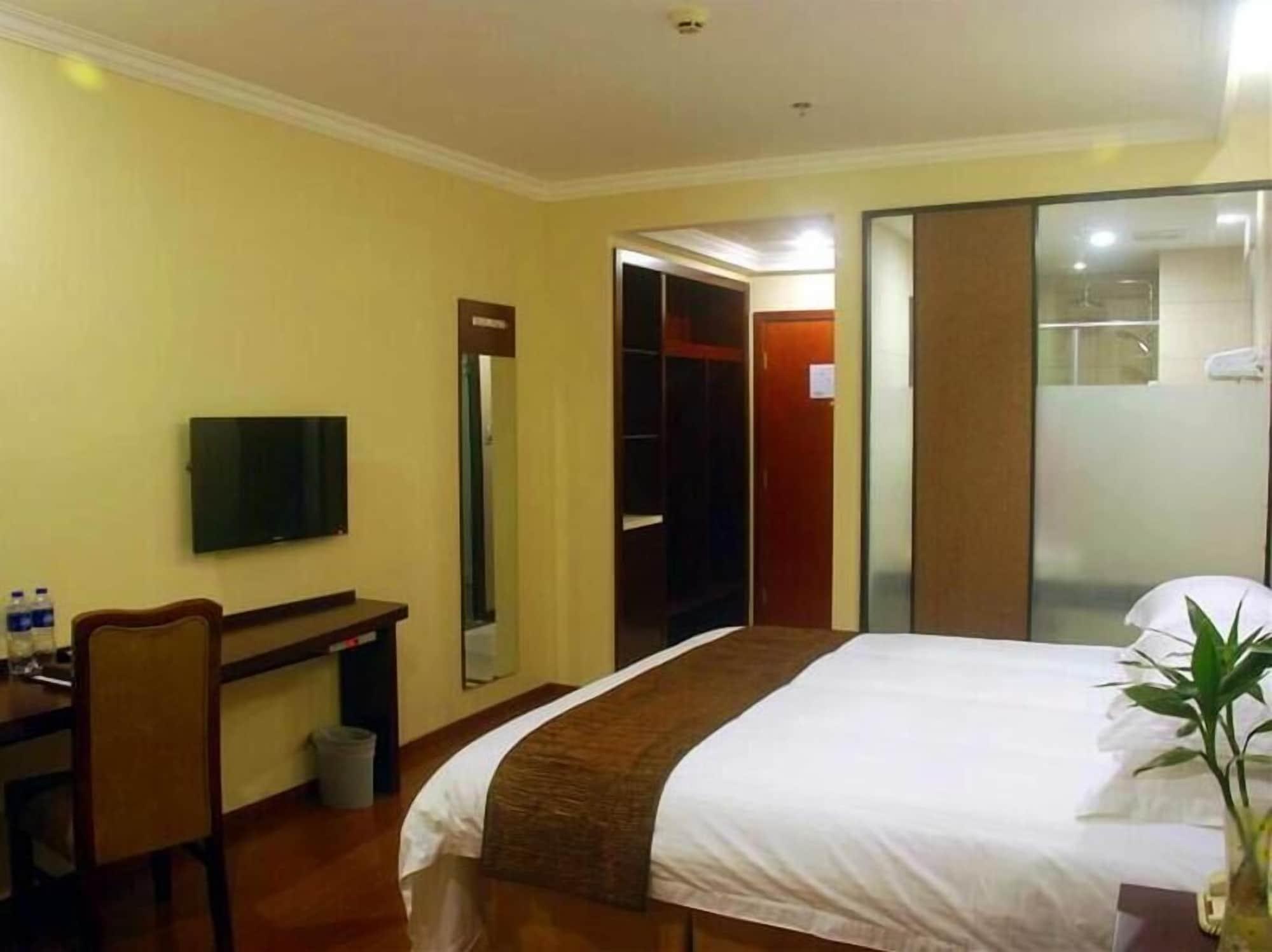 Greentree Inn Jiangsu Nantong Rugao Haiyang Road Tiancheng Business Hotel Ngoại thất bức ảnh